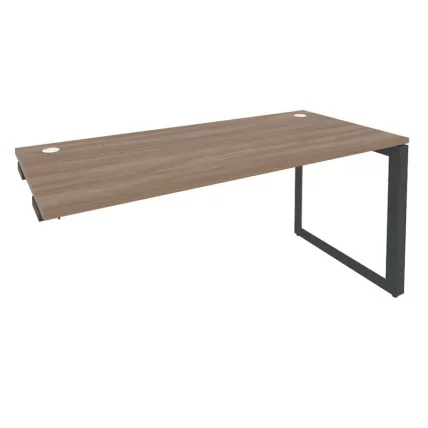 Стол-приставка на О-образном м/к к опорным элементам ОНИКС О.МО-СПР-4.7 Дуб Аризона/Антрацит / ONIX O.MO-SPR-4.7_0