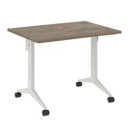 Стол складной мобильный КС-Пулл КС.М-1.7 Тиквуд Темный/Белый / X-Pull X.M-1.7_0