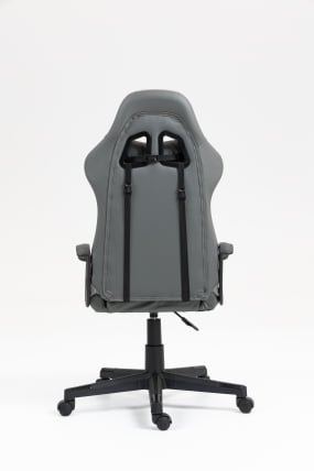 Кресло спортивное ТопЧаирс Вйверн серо-черный / TopChairs Wyvern_8