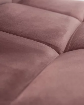 Офисное кресло для персонала ДОБРИН ТЕРРЙ Пудрово-розовый велюр МДЖ9-32 / DOBRIN TERRY MJ9-32_7