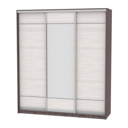 Шкаф-купе Б-220х200х60-1(ЯАТ-ЯАС-Д7Д8Д7) / B-220х200х60-1(ЯАТ-ЯАС-D7D8D7)_0