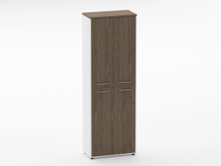 Шкаф 5 широкий закрытый Дека 10.23.161 Дуб Верцаска/Белый / Deka_0