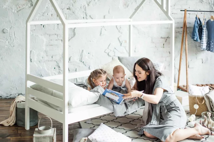 Кровать-домик РооРоом кд-1 Белый / RooRoom_0