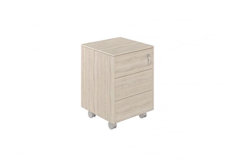 Тумба мобильная Атлас НЗ-0204.ЙН.ЙН Ясень Наварра / Atlas NZ-0204.YN.YN_0