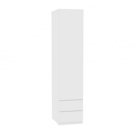 Шкаф распашный Р-198х45х60-3-ПО(Белый) / R-198х45х60-3-PO(Белый)_0