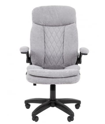 Кресло офисное CХАИРМАН 533 ткань Светло-серый / CHAIRMAN_1