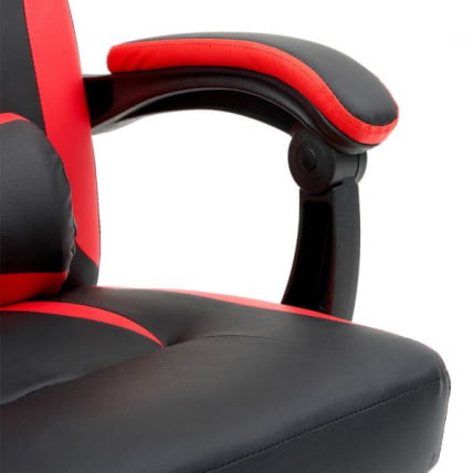 Кресло компьютерное CРОМЕКС (КРОМЕКС) Старт ГМ-105 экокожа черное/красное / CROMEX Start GM-105_14