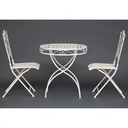 Комплект (стол + 2 стула) Сеcрет де Маисон ПАЛЛАДИО (мод. ПЛ08-8668/8669) белый антик (антикуе вхите) / Secret de Maison PALLADIO (mod. PL08-8668/8669) (antique white)_7
