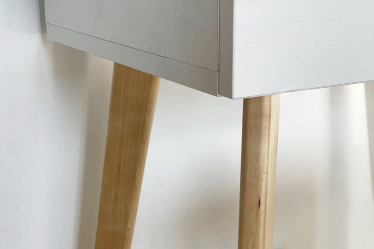 Набор детский Зайка МК-0019 белое дерево/белый (плюш) / MK-0019_10