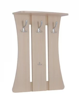 Настенная вешалка Уют-1 Дуб Млечный_0