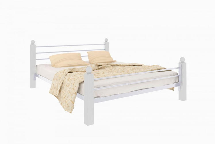 Кровать Милана Лукс плус 1200х1900 Белая / Lux plus_0