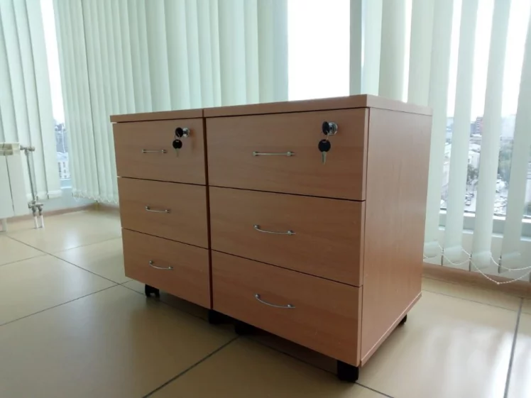 Тумба подкатная Р.Т-3 бук Бавария светлый_1