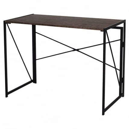 Стол на металлокаркасе БРАБИКС ЛОФТ CД-002 Мореный дуб / BRABIX LOFT CD-002_1