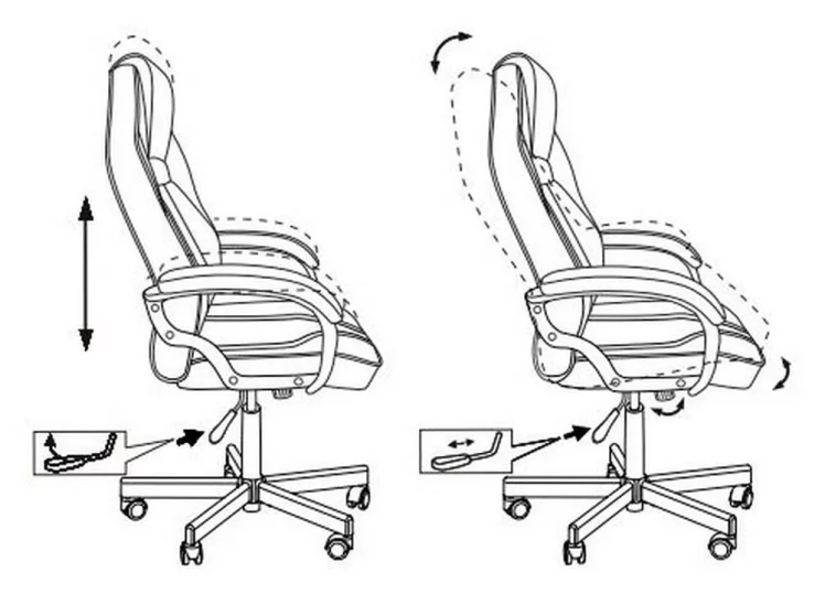 Кресло игровое Бюрократ ВИКИНГ 6 КНИГХТ Черный / VIKING KNIGHT_9