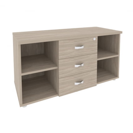 Тумба сервисная с ящиками ОНИКС О.ТС-11 Дуб Аттик / ONIX O.TS-11_0