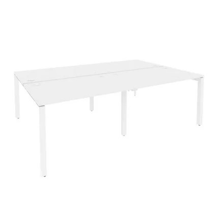 Рабочая станция на П-образном м/к ОНИКС О.МП-Д.РС-4.2.8 Белый Бриллиант / ONIX O.MP-D.RS-4.2.8_0