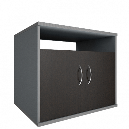 Тумба под оргтехнику сервисная Рива А.ТМ-1 Венге/Металлик / Riva_0