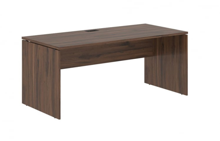 Стол письменный ЕДИС ЕДСТ 1780 Дуб Денвер темный Черный / EDIS EDST_0