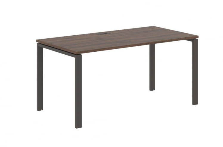 Стол письменный ЕДИС ЕУСТ 1580 Дуб Денвер темный Мокко / EDIS EUST_0