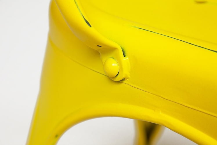 Стул ЛОФТ CХАИР (мод. 012) металл, 45*35*85см, желтый/йеллов винтаге / LOFT CHAIR (mod. желтый/yellow vintage_7