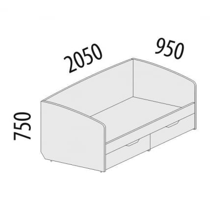 Кровать Тиффани 93.05_1
