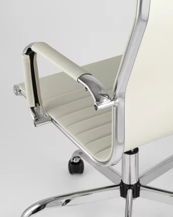 Кресло руководителя ТопЧаирс Ситй Бежевое / TopChairs City_6