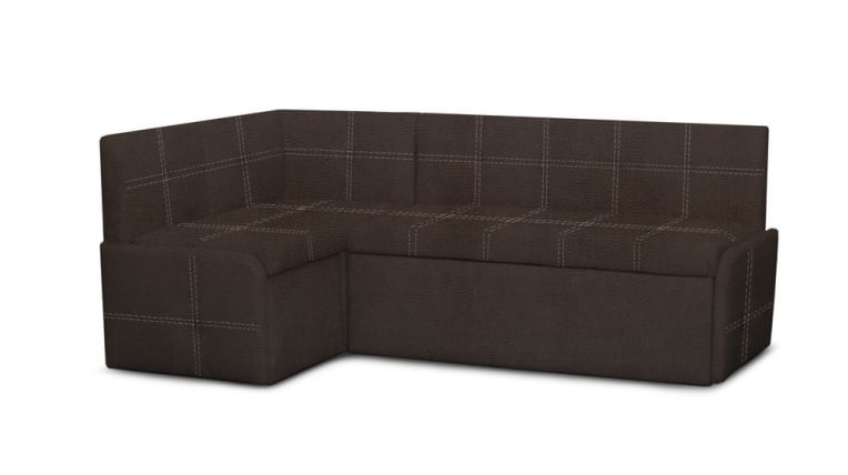 Кухонный уголок Вена иск.кожа Теос Бровн / Teos Brown_0