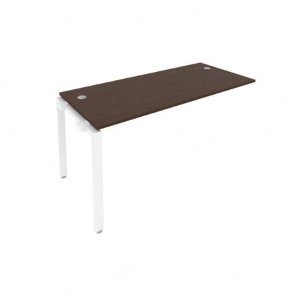 Проходной наборный элемент рабочей станции Метал Сйстем Б.ПРС-СП-1.4 Венге/Белый / Metal System_0