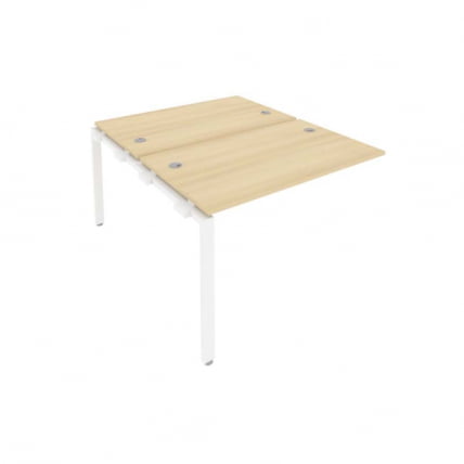 Проходной наборный элемент рабочей станции Метал Сйстем Б.ПРС-СП-2.2 Акация/Белый / Metal System_0