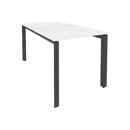 Рабочая станция на П-образном м/к ОНИКС О.МП-Д.РС-2.0.7 Белый Бриллиант/Антрацит / ONIX O.MP-D.RS-2.0.7_0