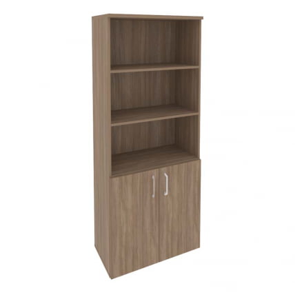 Шкаф высокий широкий (2 низких фасада ЛДСП) ОНИКС О.СТ-1.1 Дуб Аризона / ONIX O.ST-1.1_0