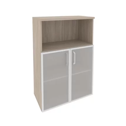 Шкаф средний широкий ОНИКС О.СТ-2.2Р Дуб Аттик / ONIX O.ST-2.2R_0