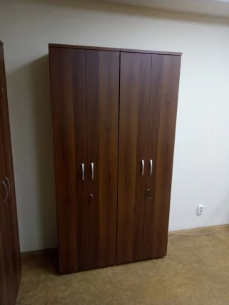 Шкаф 5 секций узкий с замком Альфа 61.50 Ольха_2