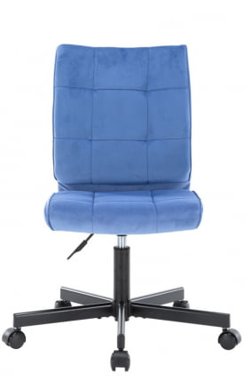 Кресло для персонала Еверпроф ЕП-300 Ткань Синий / Everprof EP-300_2