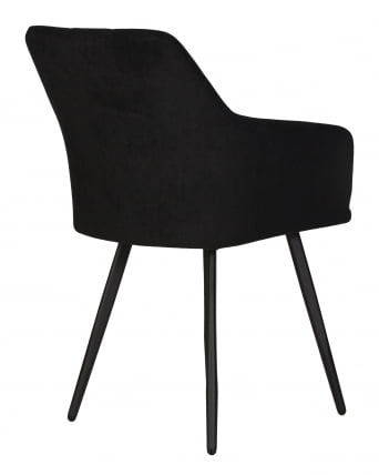 Стул обеденный ДОБРИН РОБЙ велюр Катаниа Блаcк / DOBRIN ROBY Catania Black_3