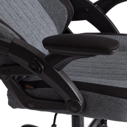 Кресло иВолф ткань, черный/серый / iWolf_6