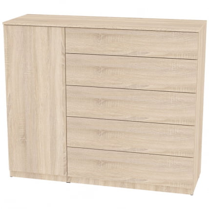 Комод Калисто(К38)1147х1352х468ПУСХтоОПЕН(ДСС) / Калисто(K38)1147х1352х468PUSHtoOPEN(ДСС)_0