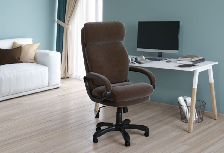 Кресло руководителя CХАИРМАН 505 НЕВ экокожа Серый / CHAIRMAN NEW_3