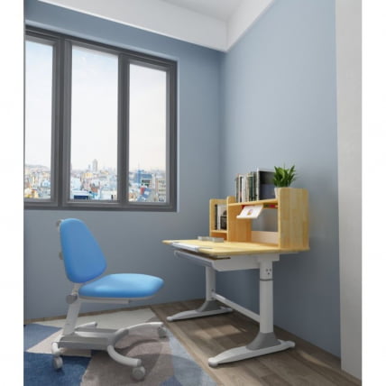 Стол письменный детский с регулировкой высоты и полками ЕУРЕКА ЕCД-КСЙЛ-80 / EUREKA ECD-XYL-80_16