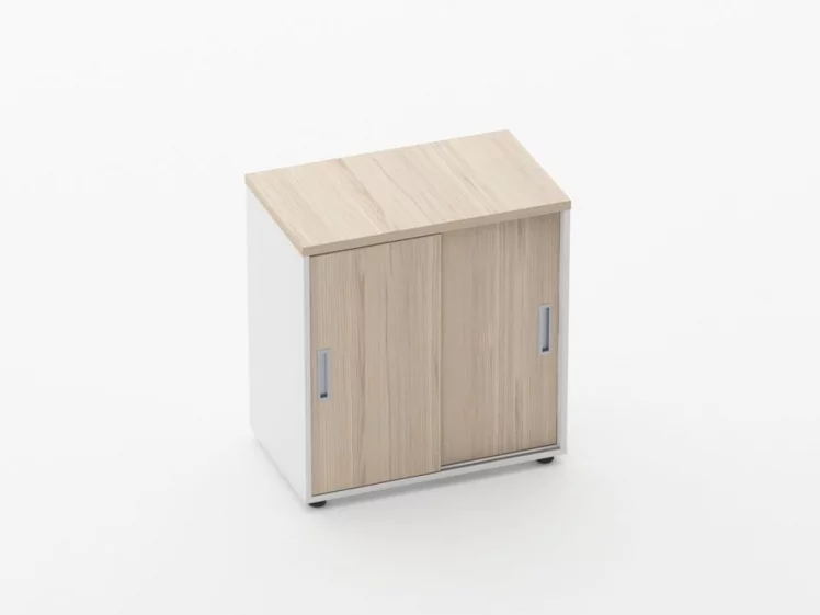 Тумба-купе Дека 9.02.07 Туя/Белый / Deka_0