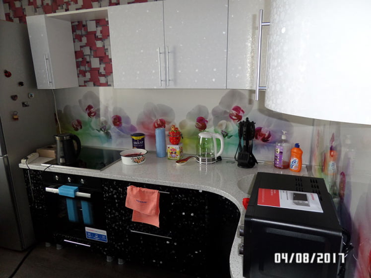 Глянцевый фартук (КОМПОЗИТ) КМ 229 / KM_1