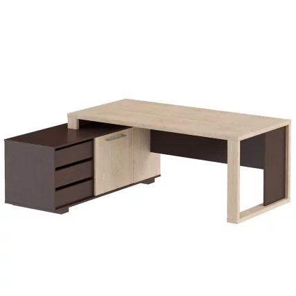 Стол руководителя АCТ 1916 Л Дуб Девон / ACT L_0