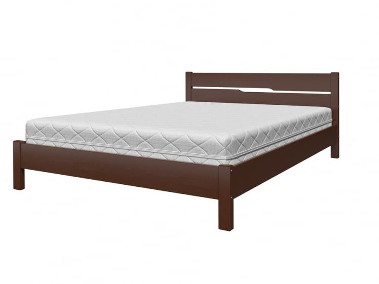 Кровать из массива Вероника 5 200х90 Орех_0