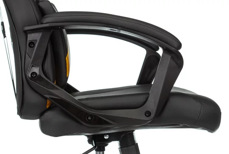 Геймерское кресло Бюрократ ЗОМБИЕ ДРИВЕР Черный-желтый / ZOMBIE DRIVER_9
