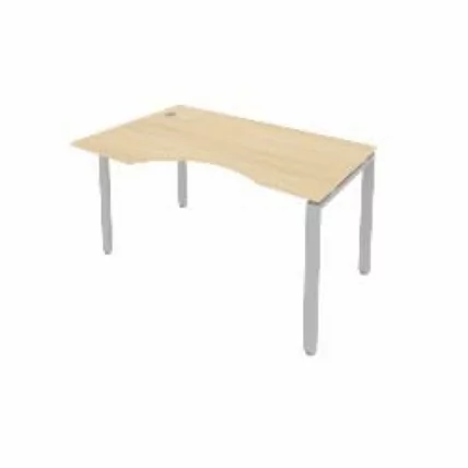 Стол письменный МЕТАЛ СЙСТЕМ Б.СА-2 Л Акация/Серый / METAL SYSTEM_0