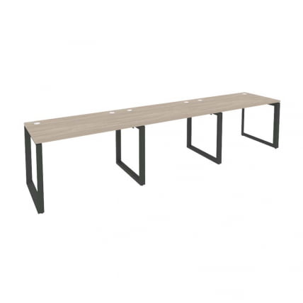 Рабочая станция на О-образном м/к ОНИКС О.МО-РС-3.2.7 Дуб Аттик/Антрацит / ONIX O.MO-RS-3.2.7_0