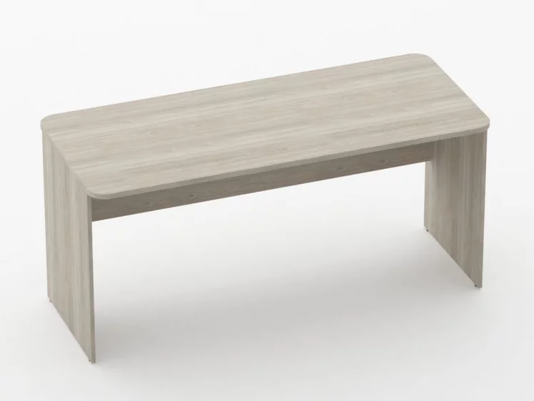 Стол прямой Глассй 1.10.16 Дуб сантана светлый / Glassy_0