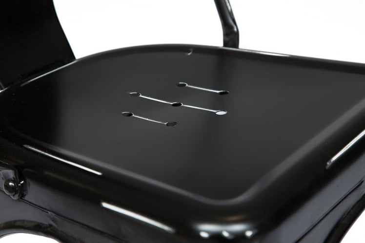 Стул ЛОФТ CХАИР (мод. 012) / 1 шт. в упаковке металл, 45*35*85см, черный/блаcк винтаге / LOFT CHAIR (mod. черный/black vintage_5