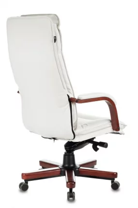 Кресло руководителя Бюрократ Т-9927ВАЛНУТ Слоновая кость / T-9927WALNUT_3