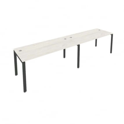 Рабочая станция на 2 раб.места Метал Сйстем Б.СМ-2.4 Наварра/Антрацит / Metal System_0